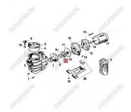 Крыльчатка к насосам Hayward Super II (SPX3031CE)