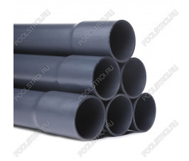 Труба Aquaviva ПВХ d50*3.7 PN 16 L-3 (штука)