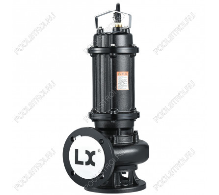 Фекальный насос AquaViva LX 65WQ25-15T-2.2 кВт с канальным раб. колесом