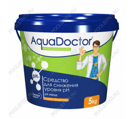 pH Минус AquaDoctor гранулированный 5кг